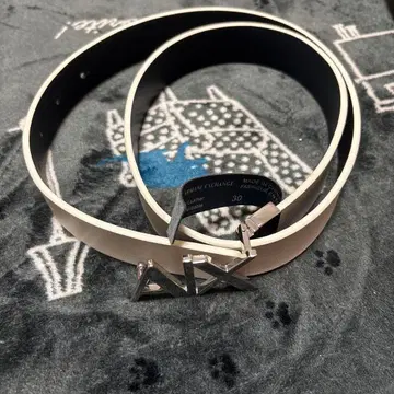 A|X ARMANI EXCHANGE 화이트 벨트 30