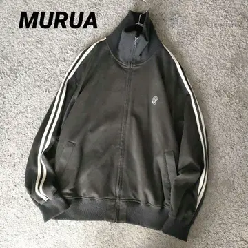 [ MURUA ] 무루아 트랙 자켓 집업 벨로아 저지