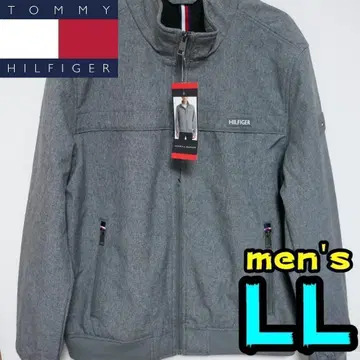 [ 새상품 ] 타미힐피거 봄버 자켓 LL 그레이 쉘 자켓