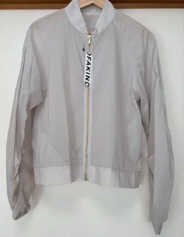 BARNYARDSTORM 시어 자켓 라이트 그레이 택 포함 미사용