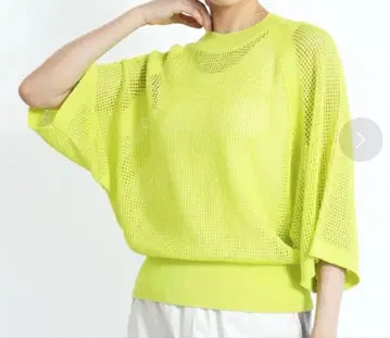 미사용 새상품 그랜터블 메쉬 니트 풀오버