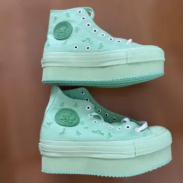 CONVERSE ALL STAR 민트 그린 스니커즈