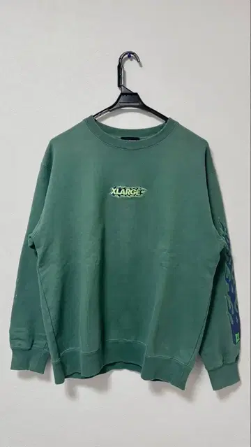 XLARGE 트레이닝복 L 그린 새상품급 스웨