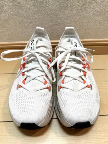 On 클라우드서퍼 맥스 화이트/오렌지 23.5cm