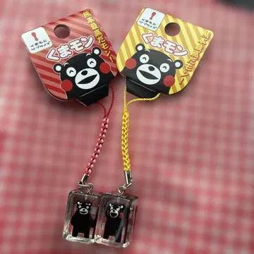 쿠마몬 큐브 스트랩 2개