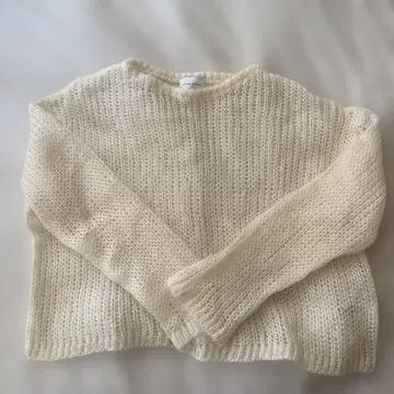 UNITED ARROWS 시스루 니트 긴팔 니트