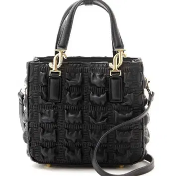 JILL BY JILLSTUART 크로스 J 핸들 백