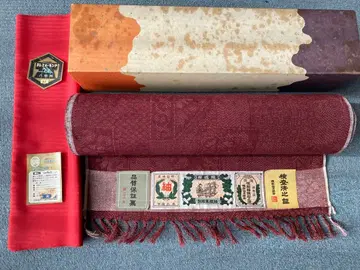 유키 츠무기 옷감 빈티지