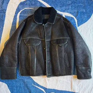 archive vintage 블랙 무스탕