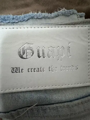 Guapi 데미지 데님 팬츠 사이즈 30