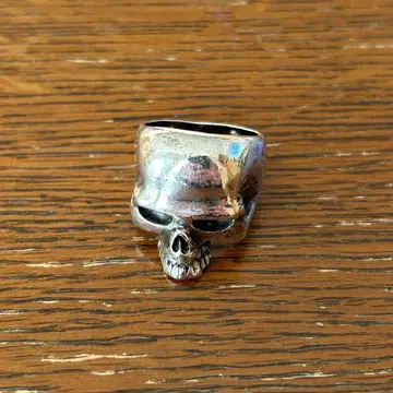 CRAZY PIG 18호 클레이지피그 스몰 에빌 스컬 반지