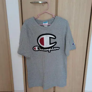 Champion 그레이 T셔츠 Medium 사이즈