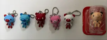 글루미 츠루시구마 키링 헤이세이 레트로 6종 세트