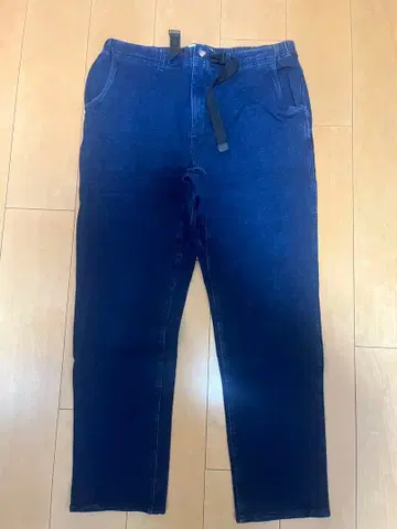 다크 블루 카고 팬츠 허리 조절 가능