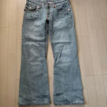 TRUE RELIGION 데님 플레어 팬츠