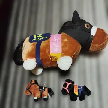 말 봉제 인형 3세트