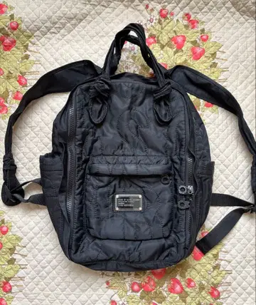 마크바이 마크제이콥스 블랙 퀼팅 백팩