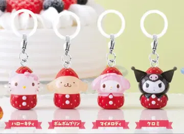 산리오 딸기 메지루시 액세서리 키티 마이멜로디 쿠로미 폼폼푸딩