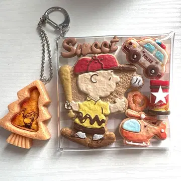 가챠 파우치 PEANUTS 쿠키 마그코트 찰리 브라운