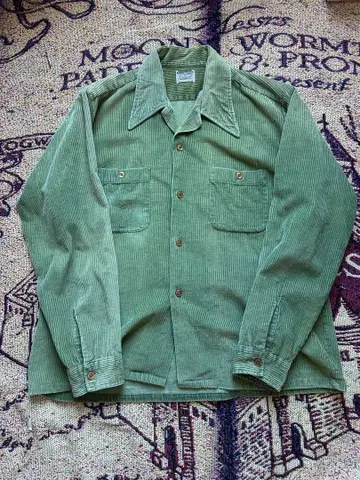 70년대 코듀로이 셔츠