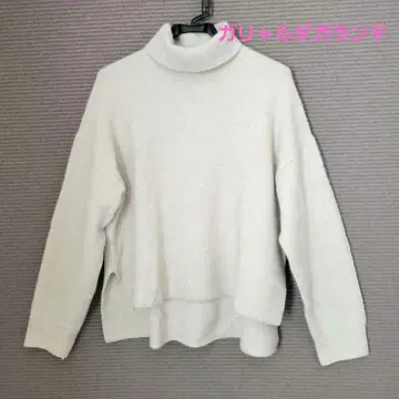 개럴개런트 슬리브 턱 터틀 니트