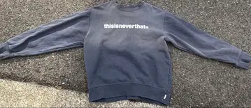 thisisneverthat 맨투맨 네이비 L