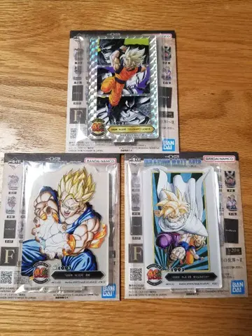 제일복권 드래곤볼 40주년 ~그 두 번째~ F상 아크릴 스탠드 3종 세트