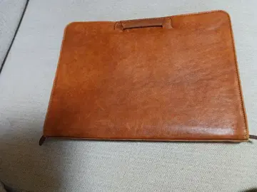 브라운 가죽 비즈니스 백 INDEED