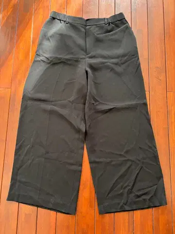 자유구 L 48 블랙 와이드 팬츠 사이즈