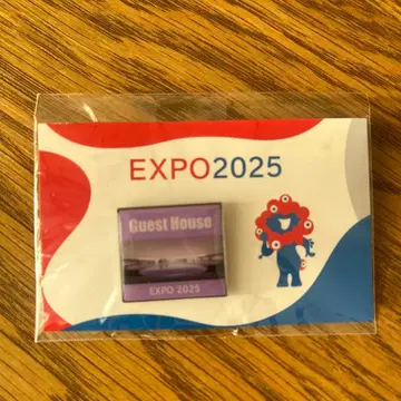 오사카 만박 EXPO 2025 Guest House 핀 배지