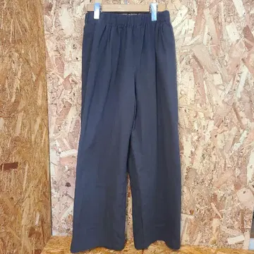 evam eva 에바무바 린넨 울 와이드 팬츠