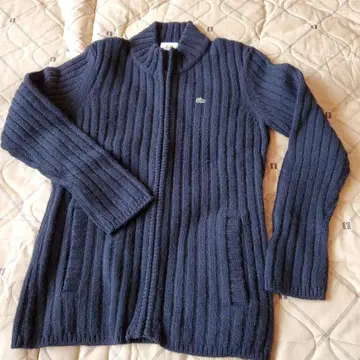 라코스테 집업 가디건 블랙 사이즈 42