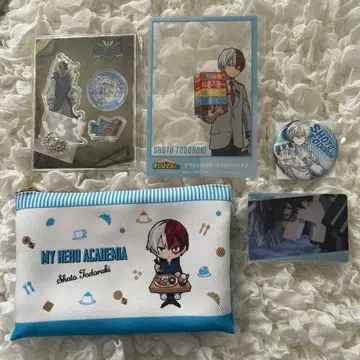 나의 히어로 아카데미아 히로아카 토도로키 쇼토 파우치 아크릴 스탠드