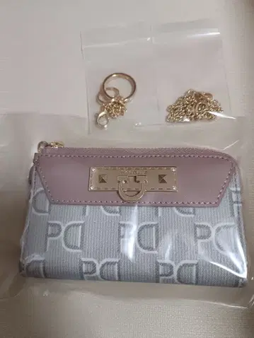 핑키&다이앤 동전 지갑 지갑 핑크 호스슈 말발굽 미사용 새상품