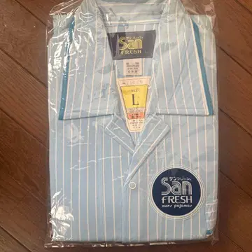 San Fresh 스트라이프 파자마 L 사이즈 남성용