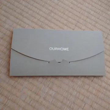 OURHOME 슬림 가죽 장지갑