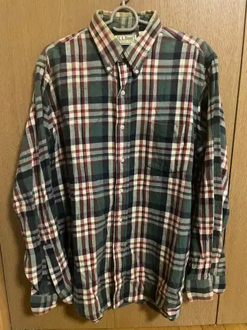 l.l.bean made in usa 플란넬 셔츠