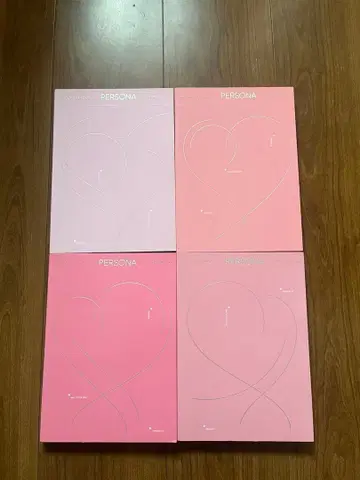 [앨범] BTS PERSONA 4장 세트