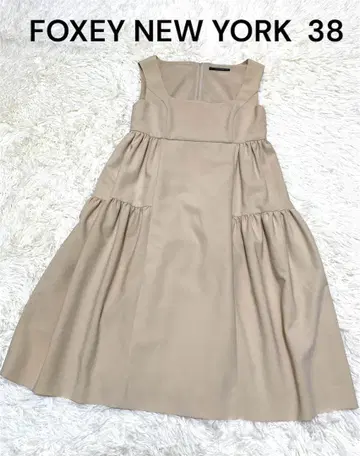 폭시 뉴욕 워셔블 레이디 엠파이어 드레스 원피스 38