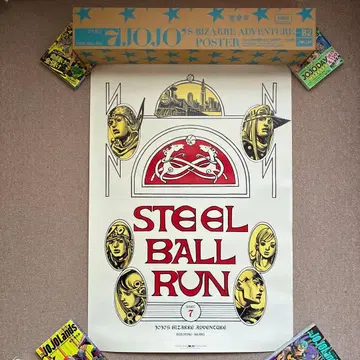 JOJO 제7부 스틸 볼 런 죠죠전 2012 포스터