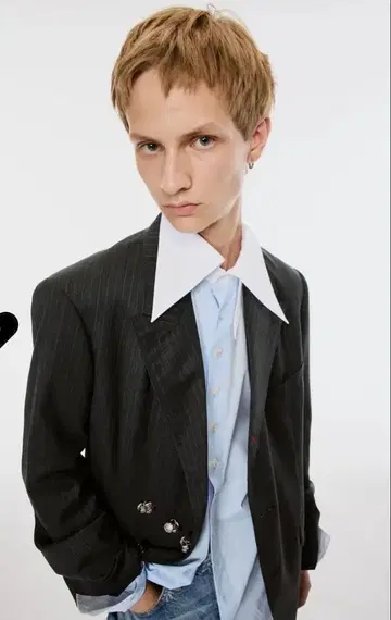 RED BAR TACK TAILORED JACKET