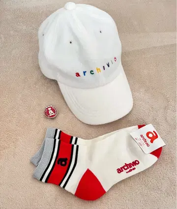 archivio 캡 양말 볼 마커 3종 세트