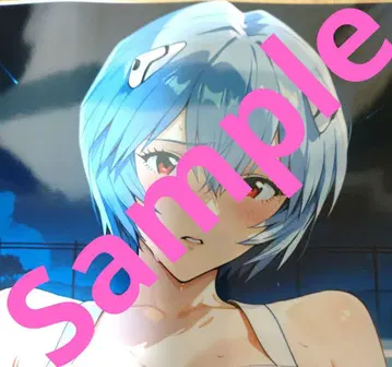 신세기 에반게리온 아야나미 레이 A4 포스터