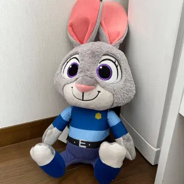 주토피아 주디 점보 앉아 포즈 봉제 인형 디즈니