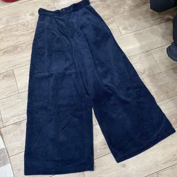 BEAMS HEART 코듀로이 와이드 팬츠