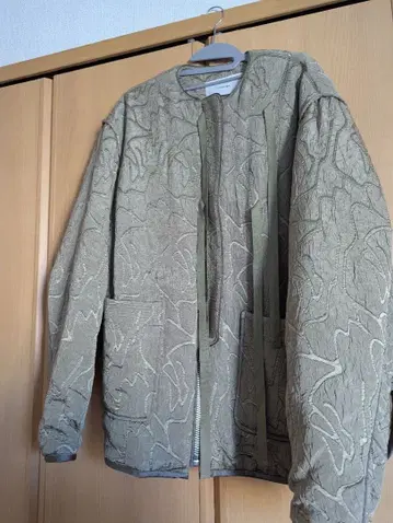 TODAYFUL 자카드 파이핑 블루종