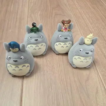 토토로 4체 세트 캐릭터 굿즈