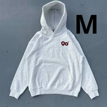9090 90 Logo Original Hoodie gray