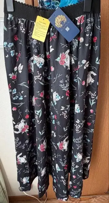 블랙 롱 스커트