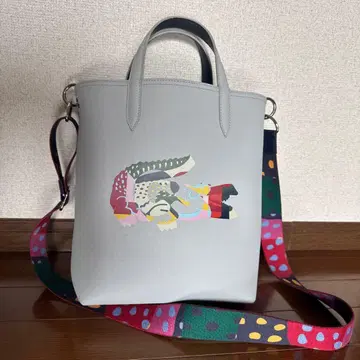[대특가] Lacoste 그레이 토트백